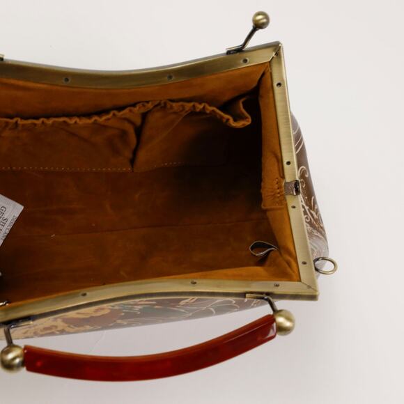 Patricia Nash Women Kelmscott Frame Bag Espresso (Pre-owned) - Picture 5 of 5